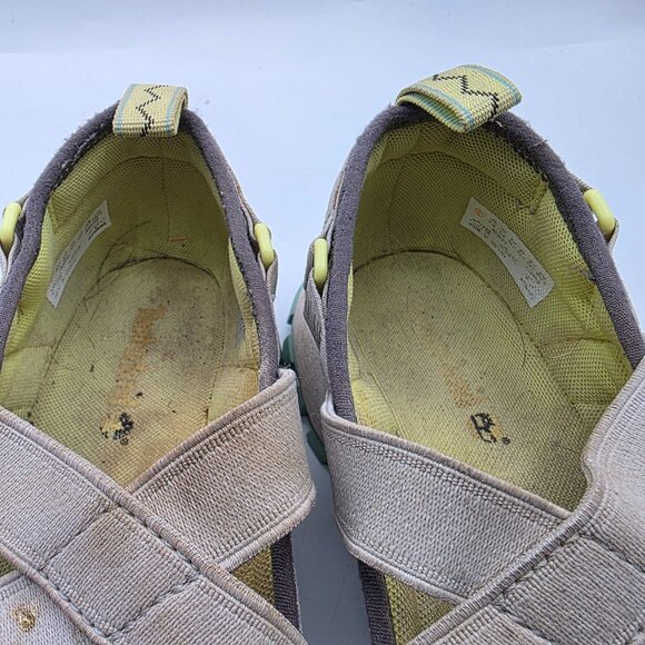 Timberland Garrison Trail Women Size 8.5 Grey Turquoise Slip On Sandals Sneakers - Picture 9 of 13